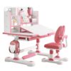 Kids Desk and Chair Set, Height Adjustable Study Table for Kids Ages 3-12