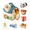 Kids Farm Toys - Farm Animal Toys, Soft Sensory Cute Plush Home Decor