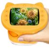 Kids Microscope: 1000X Handheld Pocket Microscope for Photo and Video Portable Science Kits STEM Toys – Christmas/Birthday Gifts for Girls & Boys Ages 3-12(Orange)