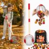 Kids Nut Gatherer, Acorn Picker Roller with Storage Bag for Nuts Acorns