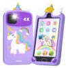 Kids Phone Toy for 3-12, 4" Touchscreen Smart Phone with 32G, Boy Girl Gift