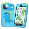 Kids Phone Toy for 3-12, 4" Touchscreen Smart Phone with 32G, Boy Girl Gift