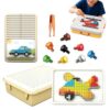 Kids Puzzles Logical Thinking Mushroom Peg 3D Educational Toys