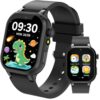 Kids Smart Watch 32 Games, 3 Sports, Audio Books & Study Cards, School Mode, Alarm Clock, Pedometer, Fun Camera, 13 Habit Tracking, Flashlight, Kids Christmas Festival Gift, Smartwatch for Boys Girls