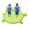 Kids Spraying Pad 83.9in Non-slip Cute Turtle Pool Games