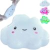 Kiedle Premium Cloud Stress Ball, Odor-Free Slow Rise Nice Sensory Squishy Cute Fidget Toy - Easy to Clean - Durable - Gift-Ready - Children Safety Certificate & ASTM Certified 3+