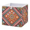 Kigai Cube Storage Basket 11x11x11 Inch, Collapsible Fabric Storage Bin