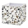 Kigai Cube Storage Basket 11x11x11 Inch, Collapsible Fabric Storage Bin