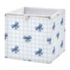 Kigai Cube Storage Basket 11x11x11 Inch, Collapsible Fabric Storage Bin