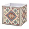 Kigai Cube Storage Basket 11x11x11 Inch, Collapsible Fabric Storage Bin