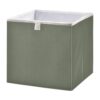 Kigai Cube Storage Basket 11x11x11 Inch, Collapsible Fabric Storage Bin