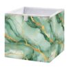 Kigai Cube Storage Basket 11x11x11 Inch, Collapsible Fabric Storage Bin