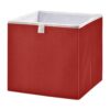 Kigai Cube Storage Basket 11x11x11 Inch, Collapsible Fabric Storage Bin