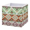 Kigai Cube Storage Basket 11x11x11 Inch, Collapsible Fabric Storage Bin