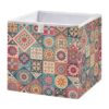 Kigai Cube Storage Basket 11x11x11 Inch, Collapsible Fabric Storage Bin