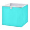 Kigai Cube Storage Basket 11x11x11 Inch, Collapsible Fabric Storage Bin