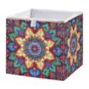 Kigai Cube Storage Basket 11x11x11 Inch, Collapsible Fabric Storage Bin