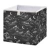 Kigai Fabric Storage Cube, 11 Inch Collapsible Organizer Bin