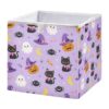 Kigai Fabric Storage Cube, 11 Inch Collapsible Organizer Bin