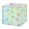 Kigai Fabric Storage Cube, 11 Inch Collapsible Organizer Bin