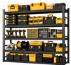 KILISTEELS Heavy Duty Garage Shelving,5-Tier Garage Storage Shelves,3000LBS Storage Shelves Heavy Duty,Adjustable 5 Tier Shelving Unit,Heavy Duty Shelving for Garage Storage Warehouse,36''×16'×72''