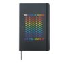 Kindergarten 100 Days of School Hearts Teacher Kids Hardcover Journal, Black