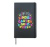 Kindergarten grad 2026 graduate last day of school Hardcover Journal, Black