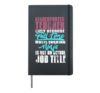 Kindergarten Teacher Full Time Multitasking Ninja Teacher Hardcover Journal, Black