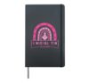Kindergarten Teacher Pink Rainbow – Cute Graphic Hardcover Journal, Black