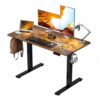 Kingant Standing Desk, 48x24 Inch Electric Height Adjustable Computer Desk