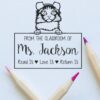 Kinkalow Cat from the Classroom of Teacher Stamp, Duo Hand Mount