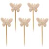 Kisangel 5pcs Creative Butterfly Gel Ink Pen Golden for School and Office