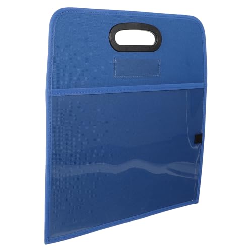 Kisangel Reusable Dry Erase Pocket Sleeves with Dry-Erase Surface and Easy Hanging Feature, Portable Plastic Dry Erase Sheets with Oversized Design for School and Home Use by Students