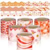 Kisston 6 Pcs 196.8 ft Groovy Bulletin Board Borders Retro Floral Borders Retro Groovy 70s Borders Vintage Smile Daisy Plaid Trim Bulletin Board Borders for School Classroom Office Board Decorations