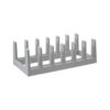 Kitchen Pot Lid Storage Rack - 6 Slot Pot Lid Organizer, Pan Cover Holder,