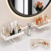 Kitchen Sink Sponge Holder Drain Rack Foldable No-Drill Foldable