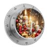 Kitchen Timer, Mechanical 60 Minute Wind Up, Christmas Candles