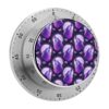 Kitchen Timer with Clear Alarm Purple Moon Wolf Mechanical Cooking Timer