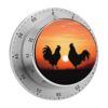 Kitchen Timer with Loud Alarm and Magnetic Backing 60 Minute Visual Timer