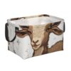 kkvhhyuo 24L Laundry Basket Small Storage Bins with Handles