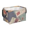 kkvhhyuo 24L Laundry Basket Small Storage Bins with Handles