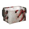 kkvhhyuo 24L Laundry Basket Small Storage Bins with Handles