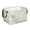 kkvhhyuo 24L Laundry Basket Small Storage Bins with Handles