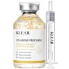 KLEAR Colageno Profundo, KLEAR Deep Collagen Silk Peptide Serum Ampoule, Lightweight Moisturizing Face Ampoule for Soft, Smooth & Supple-Looking Skin, All Skin Types