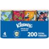 Kleenex Perfect Fit Facial Tissues, 4 Cannisters, 50 Tissues per Can, 2-Ply (200 Total), Packaging May Vary (Pack of 6)