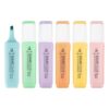 KLfahruqw 6 Macarons Light Color Large Capacity Highlighter Set