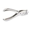 KLJUHGTR Document Paper Manual Puncher Small Single-Hole Hand-held Press Loose-Leaf Book Binding
