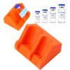 KNOCKO Peptide Vial Label Applicators for 2ml/3ml & 5ml/10ml Vials – Time-Saving Handheld Sticker Alignment Tool for Lab & Home Organization (NO Vials & Sticker Included)