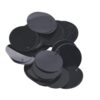 Koautios 85 Pieces Round Sequins Flat Paillettes Loose Applique Embellishments PVC Material with Hole for Sewing Or Gluing Suitable for Craft, Black
