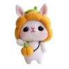 Koautios Cartoon DIY Wool Felt Craft Felt Kit Animals Set for Beginner, Yellow